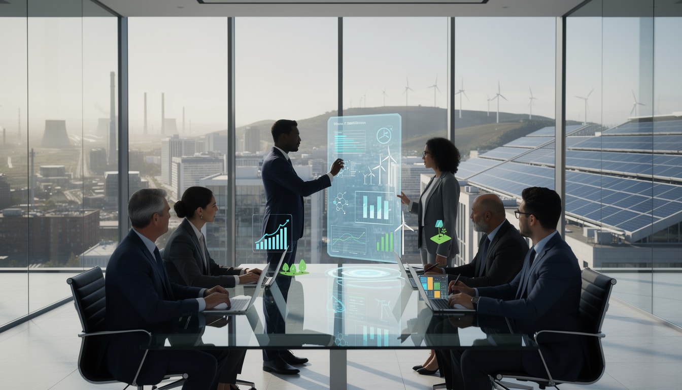découvrez comment la banque d'investissement soutient et finance la transition énergétique pour un avenir durable et innovant.