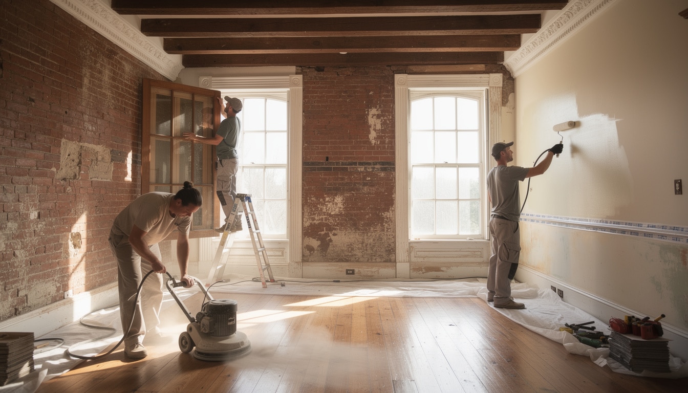 Comment l’immobilier ancien permet de valoriser son patrimoine par les travaux