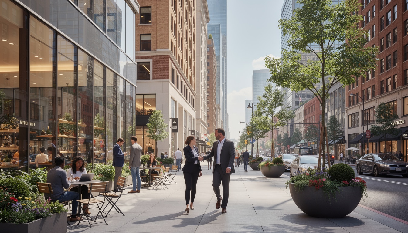 Le rôle de l’immobilier commercial dans le dynamisme des centres-villes