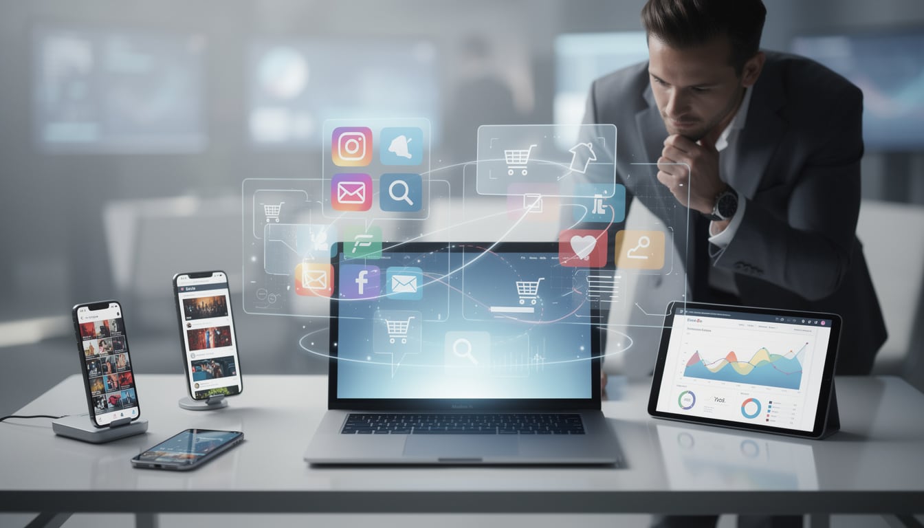 découvrez pourquoi une stratégie d'acquisition multicanale est essentielle pour réussir dans le business en ligne et maximiser votre visibilité et vos ventes.