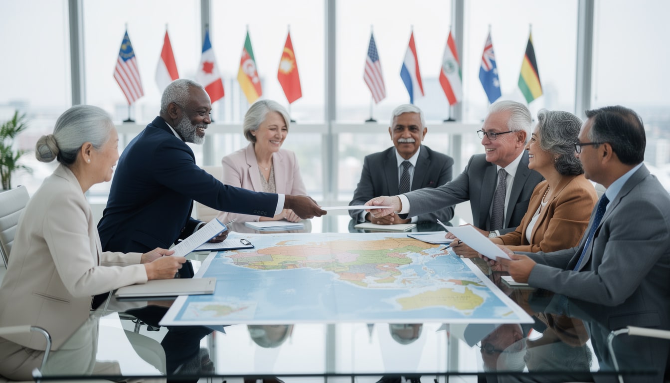 Comment la retraite étrangère des expatriés est gérée par les accords