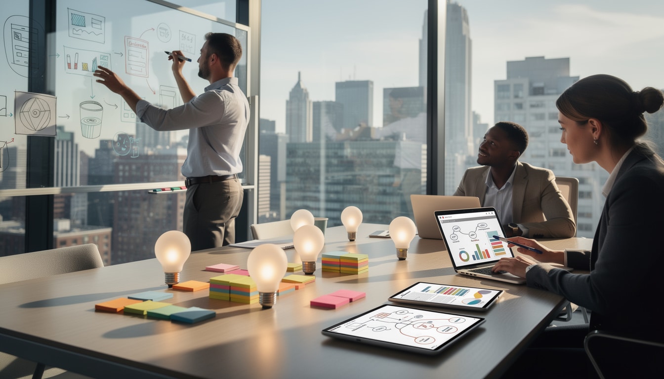 Le lien entre le business et le design thinking (innovation)