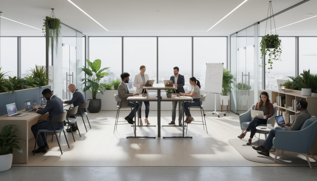 Comment l’immobilier tertiaire optimise par le flex-office