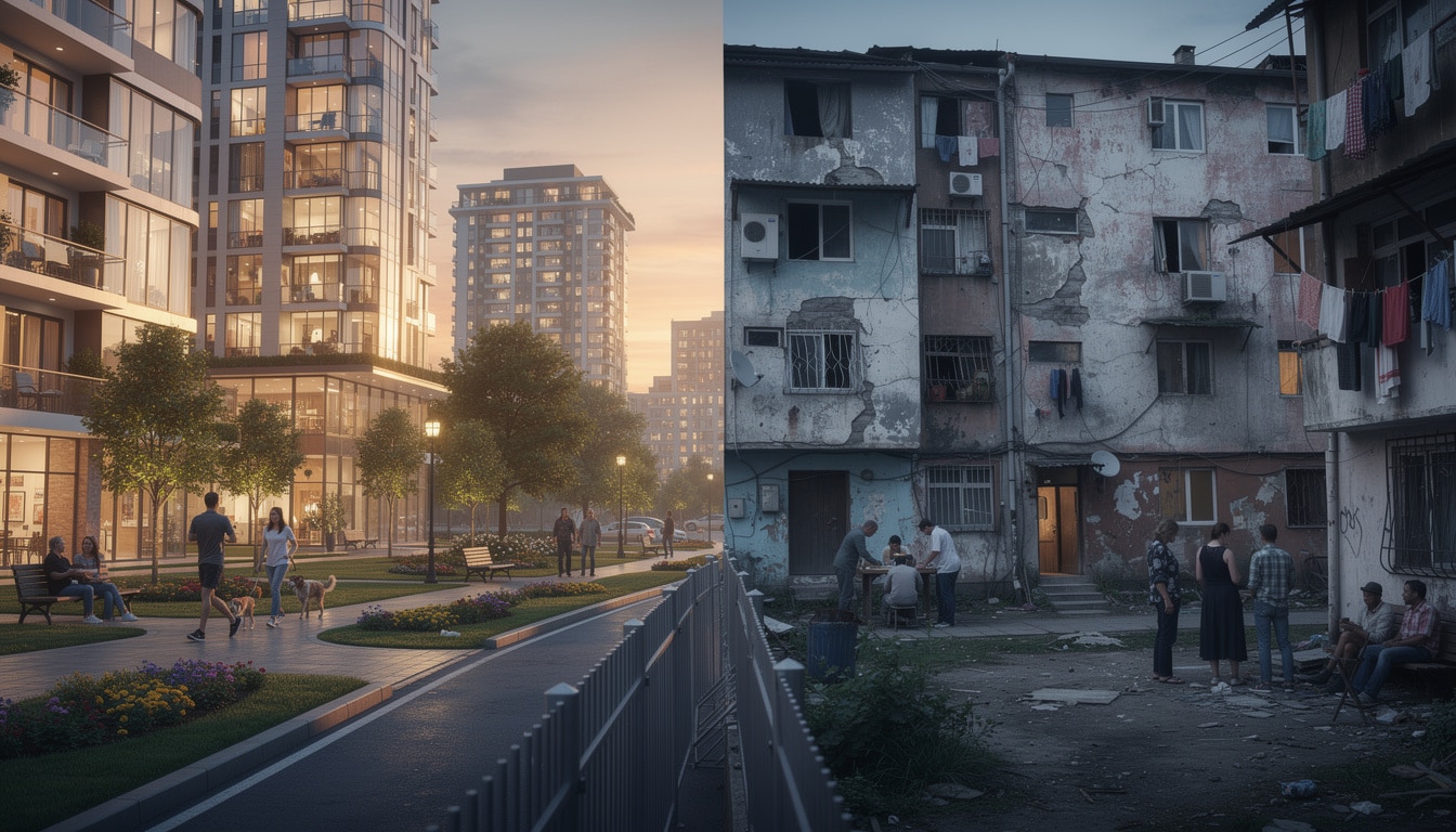 L’impact de l’immobilier sur la fracture sociale et géographique