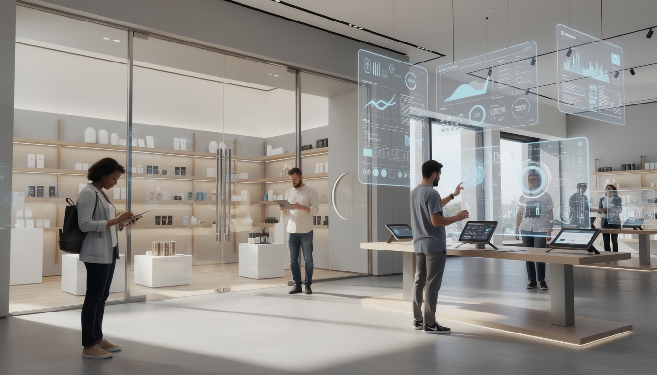 Pourquoi le business model hybride combine physique et digital
